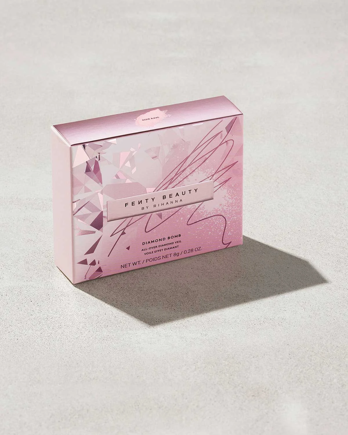 Diamond Bomb All-Over Diamond Veil — Rosé Rave 5 Diamond Bomb All-Over Diamond Veil — Rosé Rave - Image 5