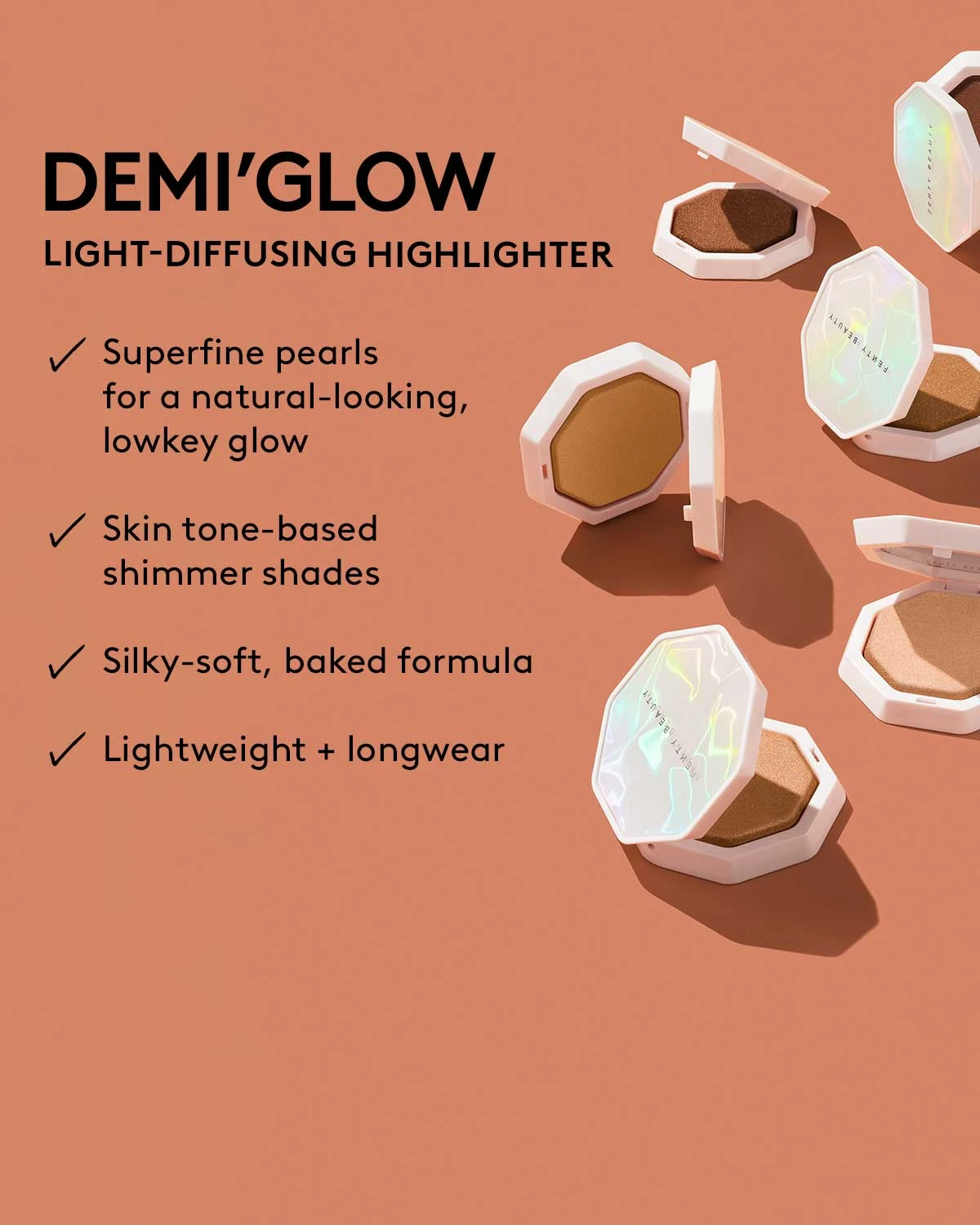 Demi'glow Light-Diffusing Highlighter + Brush Bundle 4 Demi'glow Light-Diffusing Highlighter + Brush Bundle - Image 4