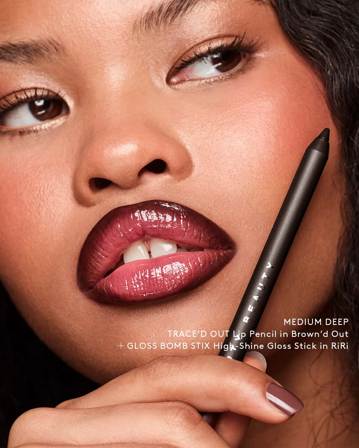 Trace'd Out Longwear Waterproof Pencil Lip Liner—Brown'd Out 2 Trace'd Out Longwear Waterproof Pencil Lip Liner—Brown'd Out - Image 2