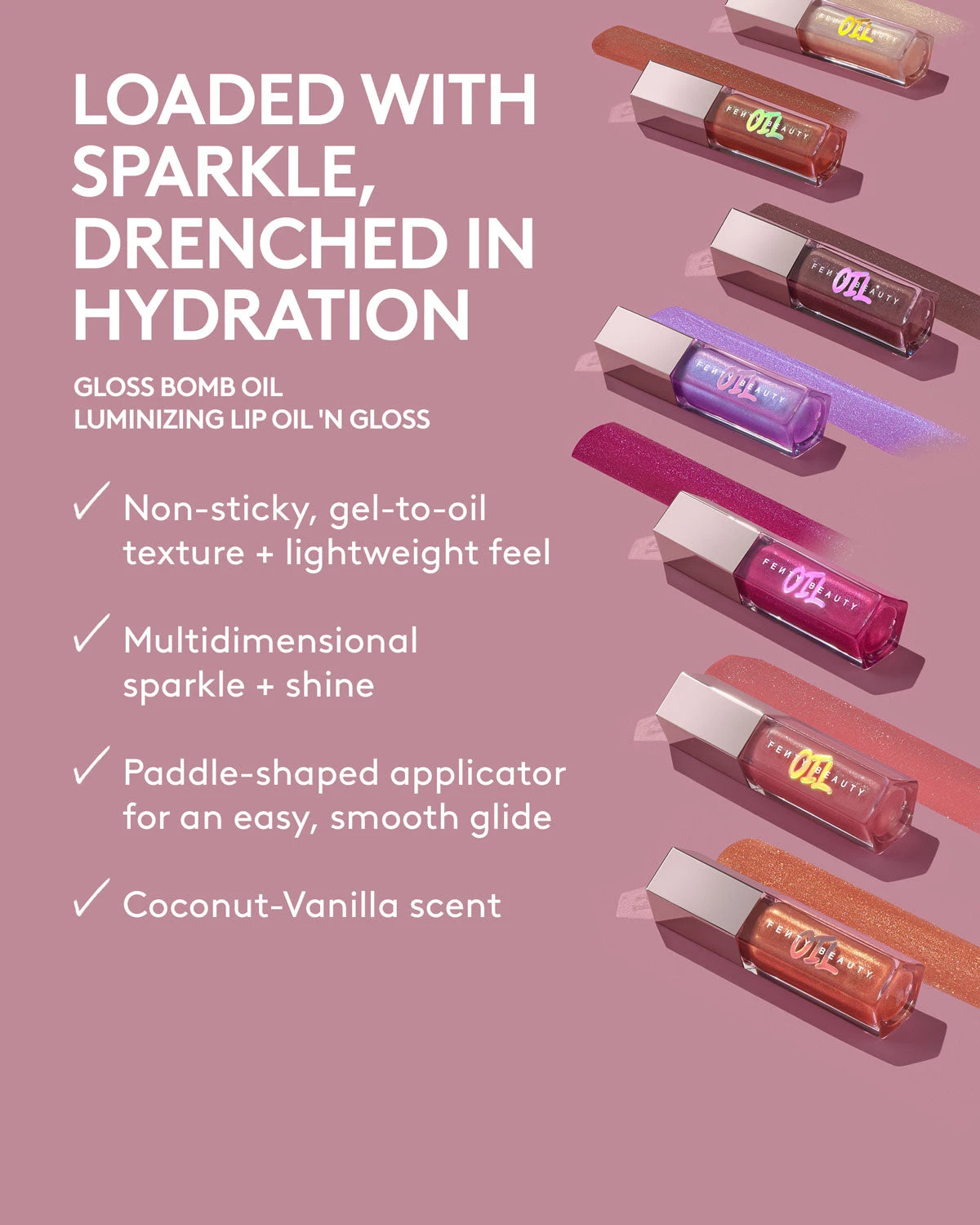 Gloss Bomb Oil Luminizing Lip Oil N' Gloss—Rose Amber 5 Gloss Bomb Oil Luminizing Lip Oil N' Gloss—Rose Amber - Image 5