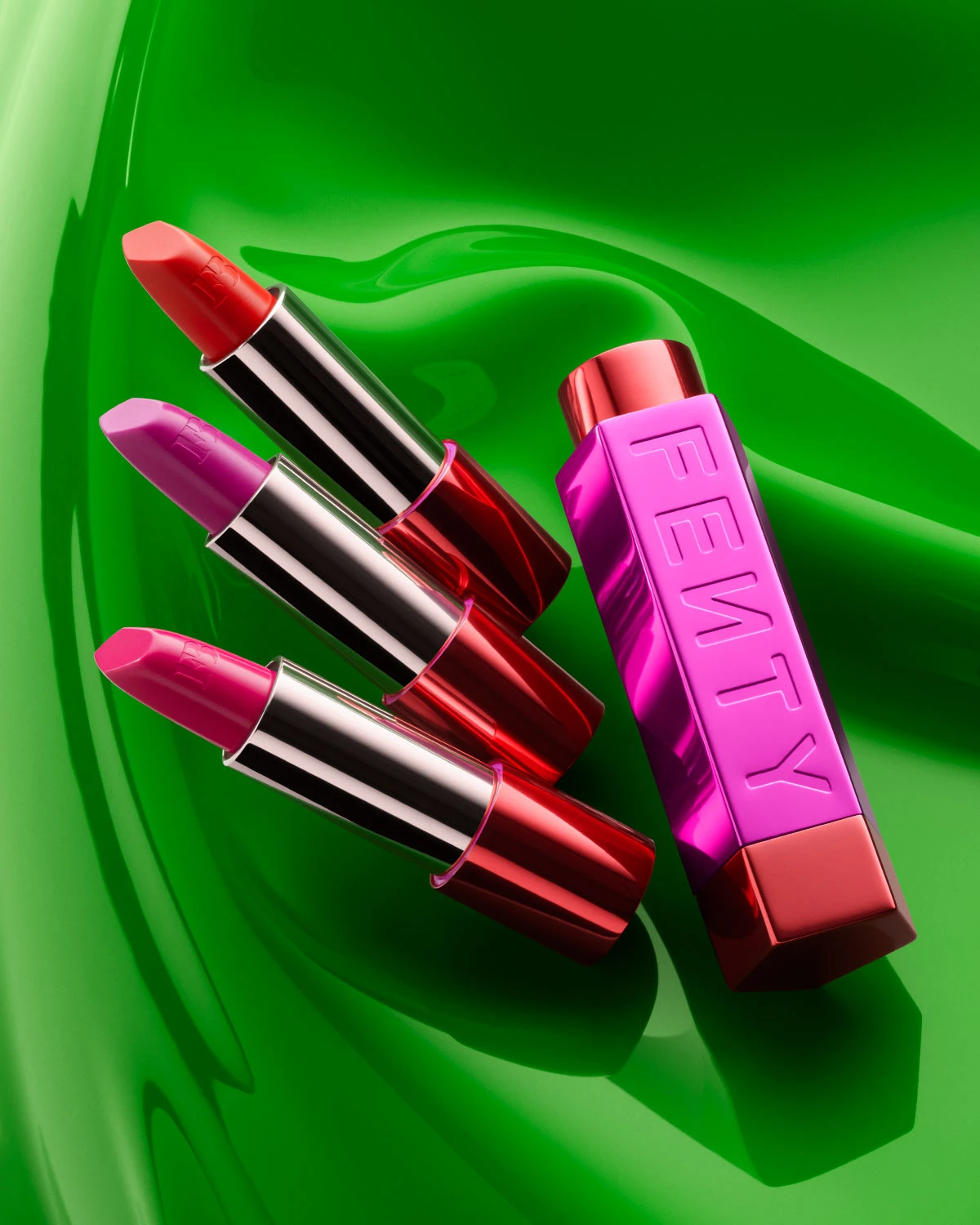 Fenty Icon The Fill Semi-Matte Refillable Lipstick: Summatime Collection — Nosy Rosy 6 Fenty Icon The Fill Semi-Matte Refillable Lipstick: Summatime Collection — Nosy Rosy - Image 6